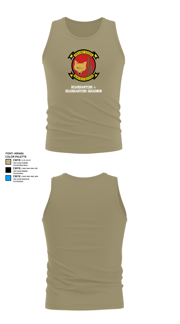 Tank Top, Headquarters & Headquarters Squadron, , Teamtime, Team time, sublimation, custom sports apparel, team uniforms, spirit wear, spiritwear, sports uniforms, custom shirts, team store, custom team store, fundraiser sports, apparel fundraiser