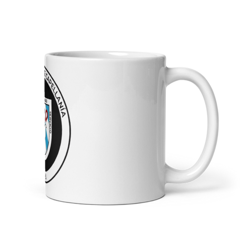 Fraternidad de Capellania de Cuba 97122622 White Glossy Mug - Medium