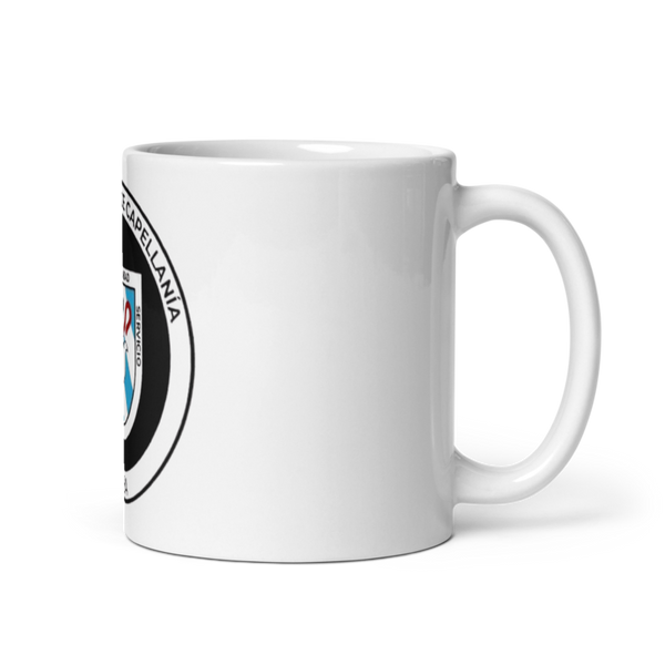 Fraternidad de Capellania de Cuba 97122622 White Glossy Mug - Medium