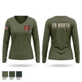 2B North Strike Team Women's Long Sleeve V-neck Shirt - 1