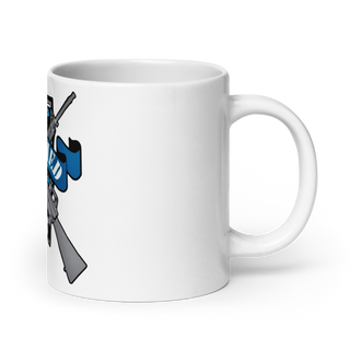 Blueshed Gun Shop 36061412 White Glossy Mug - Medium