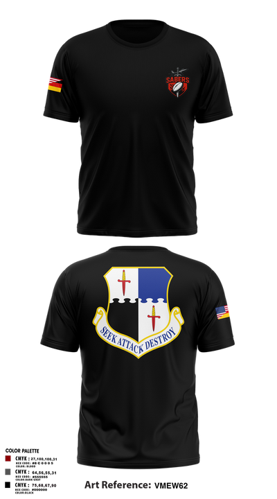Saber Rugby 88389897 Short Sleeve Performance Shirt - 3