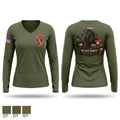 General Support Co 23997856 Women's Long Sleeve V-neck Shirt - 1