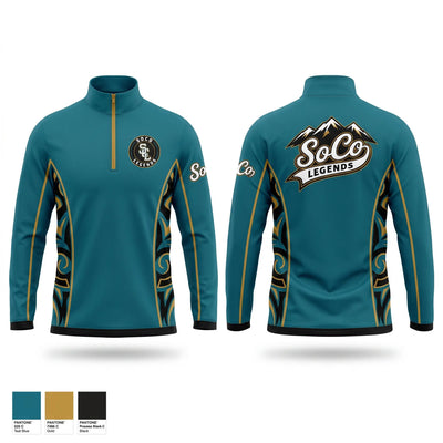 SoCo Legands Quarter Zip Jacket - 1