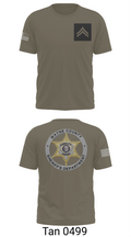 Wayne County Sheriff’s Department 8145507 Old School Cotton Feel Shirt - 67