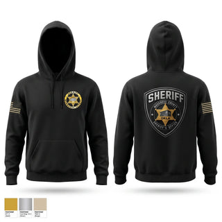 Hoodie, Muskogee county sheriff, Police, Teamtime, Team time, sublimation, custom sports apparel, team uniforms, spirit wear, spiritwear, sports uniforms, custom shirts, team store, custom team store, fundraiser sports, apparel fundraiser