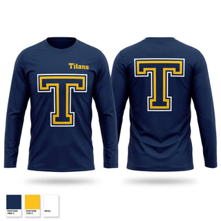Long Sleeve Performance Shirt, Titans, Baseball, Teamtime, Team time, sublimation, custom sports apparel, team uniforms, spirit wear, spiritwear, sports uniforms, custom shirts, team store, custom team store, fundraiser sports, apparel fundraiser