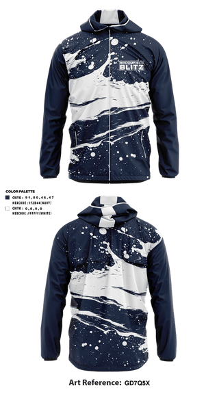 Windbreaker, Broomfield Blitz, , Teamtime, Team time, sublimation, custom sports apparel, team uniforms, spirit wear, spiritwear, sports uniforms, custom shirts, team store, custom team store, fundraiser sports, apparel fundraiser