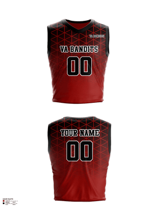 Mens Basketball Jersey, Va bandits, Men's Basketball, Teamtime, Team time, sublimation, custom sports apparel, team uniforms, spirit wear, spiritwear, sports uniforms, custom shirts, team store, custom team store, fundraiser sports, apparel fundraiser