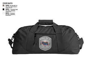 Duffle Bag, Grand Island Police Department, Police, Teamtime, Team time, sublimation, custom sports apparel, team uniforms, spirit wear, spiritwear, sports uniforms, custom shirts, team store, custom team store, fundraiser sports, apparel fundraiser