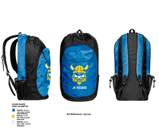 Gear Bag, Jr Vikings, , Teamtime, Team time, sublimation, custom sports apparel, team uniforms, spirit wear, spiritwear, sports uniforms, custom shirts, team store, custom team store, fundraiser sports, apparel fundraiser
