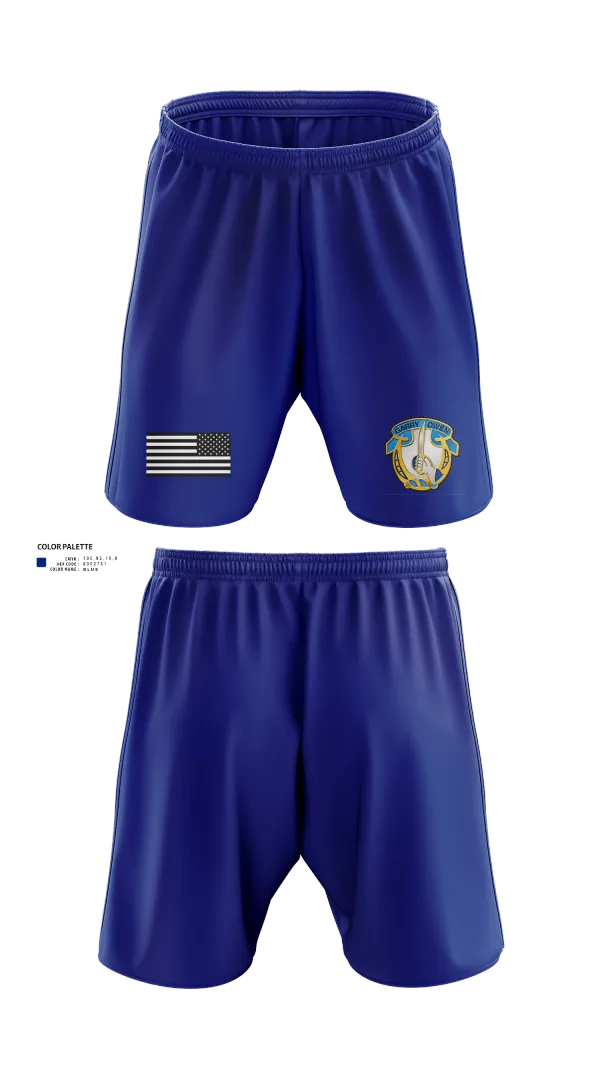 Athletic Shorts With Pockets, 1-7 Cavlary Division Apache Troop Blue Platoon Recon Junkies, Army, Teamtime, Team time, sublimation, custom sports apparel, team uniforms, spirit wear, spiritwear, sports uniforms, custom shirts, team store, custom team store, fundraiser sports, apparel fundraiser