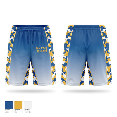 Dos Palos HS band Athletic Shorts With Pockets - 1