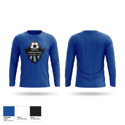 North Chesapeake Football Club Long Sleeve Performance Shirt 2