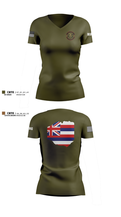 150th Electromagnetic Warfare Squadron 66679137 Women's Short Sleeve V-neck Shirt - 6