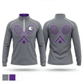 Albion Purple Eagles 96100388 Quarter Zip Jacket - 1