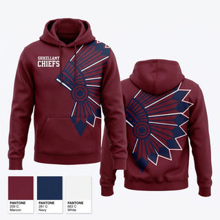 Hoodie, Shikellamy Chiefs, Baseball, Teamtime, Team time, sublimation, custom sports apparel, team uniforms, spirit wear, spiritwear, sports uniforms, custom shirts, team store, custom team store, fundraiser sports, apparel fundraiser