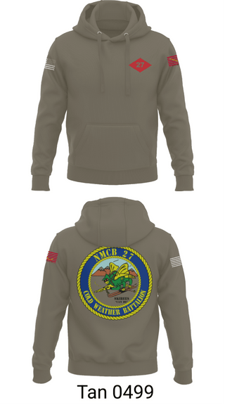 Hoodie, NMCB  27, Navy, Teamtime, Team time, sublimation, custom sports apparel, team uniforms, spirit wear, spiritwear, sports uniforms, custom shirts, team store, custom team store, fundraiser sports, apparel fundraiser