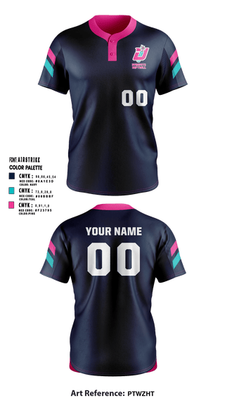 Two Button Softball Jersey, Dynamite, Softball, Teamtime, Team time, sublimation, custom sports apparel, team uniforms, spirit wear, spiritwear, sports uniforms, custom shirts, team store, custom team store, fundraiser sports, apparel fundraiser