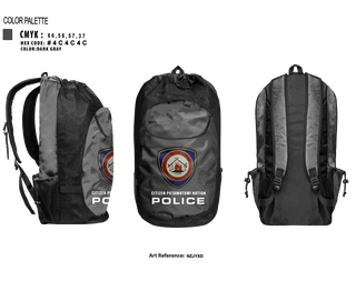 Gear Bag, Citizen Pottawatomie nation Police Department, Police, Teamtime, Team time, sublimation, custom sports apparel, team uniforms, spirit wear, spiritwear, sports uniforms, custom shirts, team store, custom team store, fundraiser sports, apparel fundraiser