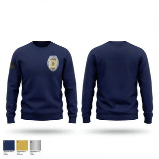 Crew Neck Sweatshirt, Hudson Police Department, Police, Teamtime, Team time, sublimation, custom sports apparel, team uniforms, spirit wear, spiritwear, sports uniforms, custom shirts, team store, custom team store, fundraiser sports, apparel fundraiser