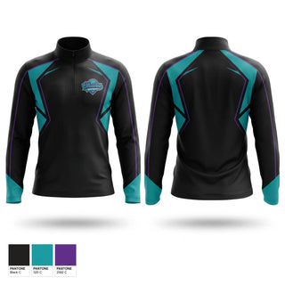 Quarter Zip Jacket, Ohana, Softball, Teamtime, Team time, sublimation, custom sports apparel, team uniforms, spirit wear, spiritwear, sports uniforms, custom shirts, team store, custom team store, fundraiser sports, apparel fundraiser