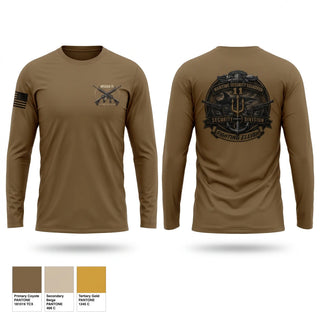 Long Sleeve Performance Shirt, MSRON 11 Security Division, Navy, Teamtime, Team time, sublimation, custom sports apparel, team uniforms, spirit wear, spiritwear, sports uniforms, custom shirts, team store, custom team store, fundraiser sports, apparel fundraiser