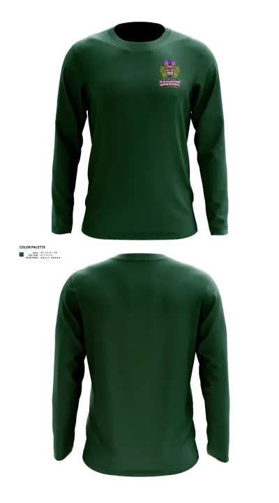 Polish Hill Rainbow Warriors 46803430 Long Sleeve Performance Shirt 30
