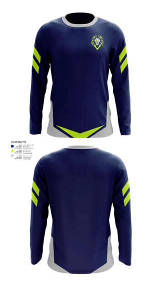 Long Sleeve Performance Shirt, Lions, , Teamtime, Team time, sublimation, custom sports apparel, team uniforms, spirit wear, spiritwear, sports uniforms, custom shirts, team store, custom team store, fundraiser sports, apparel fundraiser