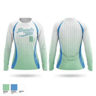 Long Sleeve Performance Shirt, Magnolia Heat, Softball, Teamtime, Team time, sublimation, custom sports apparel, team uniforms, spirit wear, spiritwear, sports uniforms, custom shirts, team store, custom team store, fundraiser sports, apparel fundraiser