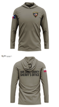 Van Zandt county sheriff’s office Long Sleeve hooded sunshirt - 12