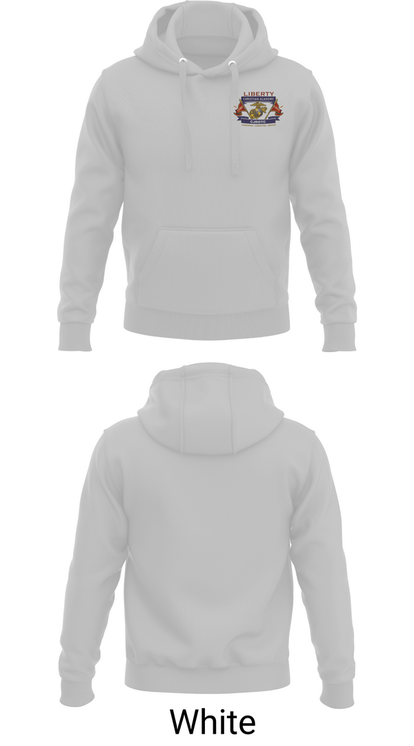 Hoodie, Liberty Christian Academy CJROTC, Marines, Teamtime, Team time, sublimation, custom sports apparel, team uniforms, spirit wear, spiritwear, sports uniforms, custom shirts, team store, custom team store, fundraiser sports, apparel fundraiser