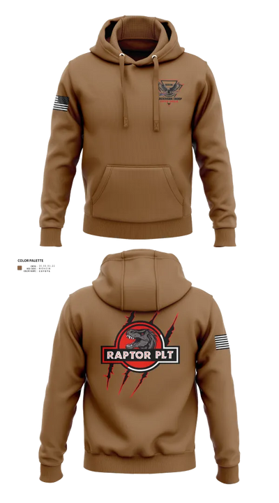 Raptor Platoon, 4-9 CAV 26880110 Hoodie - 40
