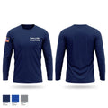 Hickory Hills Illinois Police Long Sleeve Performance Shirt - 1