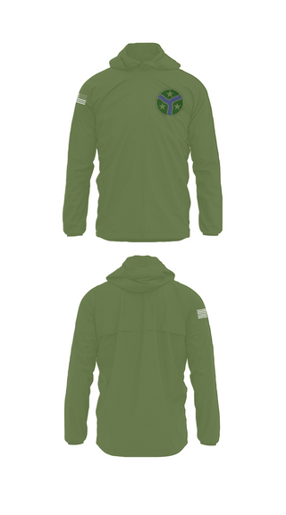 Windbreaker, 278th Armored Cavalry Regiment, National Guard, Teamtime, Team time, sublimation, custom sports apparel, team uniforms, spirit wear, spiritwear, sports uniforms, custom shirts, team store, custom team store, fundraiser sports, apparel fundraiser