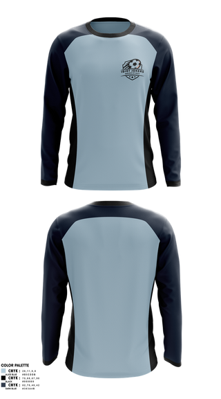 Long Sleeve Performance Shirt, Idiot Jokers, Men's Soccer, Teamtime, Team time, sublimation, custom sports apparel, team uniforms, spirit wear, spiritwear, sports uniforms, custom shirts, team store, custom team store, fundraiser sports, apparel fundraiser