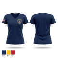 Rescue Vol Hose Co 1 62334088 Women's Short Sleeve V-neck Shirt - 1