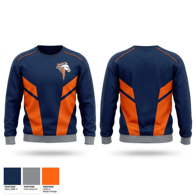 Illini West Chargers Crew Neck Sweatshirt - 1
