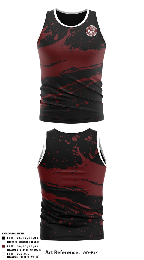 Tank Top, West Mecklenburg, Track & Field, Teamtime, Team time, sublimation, custom sports apparel, team uniforms, spirit wear, spiritwear, sports uniforms, custom shirts, team store, custom team store, fundraiser sports, apparel fundraiser