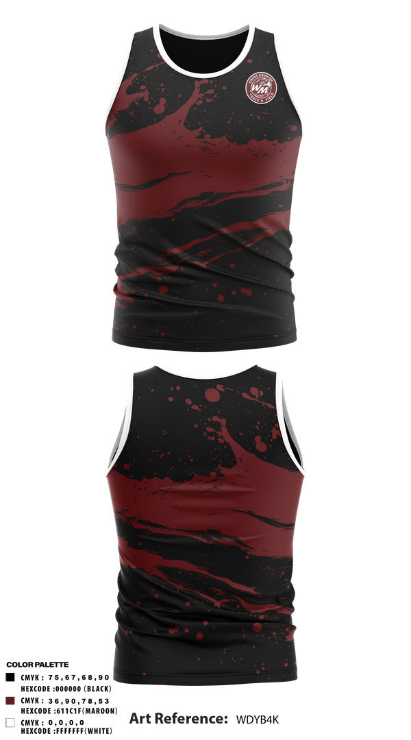 Tank Top, West Mecklenburg, Track & Field, Teamtime, Team time, sublimation, custom sports apparel, team uniforms, spirit wear, spiritwear, sports uniforms, custom shirts, team store, custom team store, fundraiser sports, apparel fundraiser
