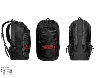 Gear Bag, DALY CITY FALCONS, Men's Basketball, Teamtime, Team time, sublimation, custom sports apparel, team uniforms, spirit wear, spiritwear, sports uniforms, custom shirts, team store, custom team store, fundraiser sports, apparel fundraiser
