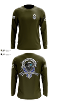 101st security forces 80957494 Long Sleeve Performance Shirt 2