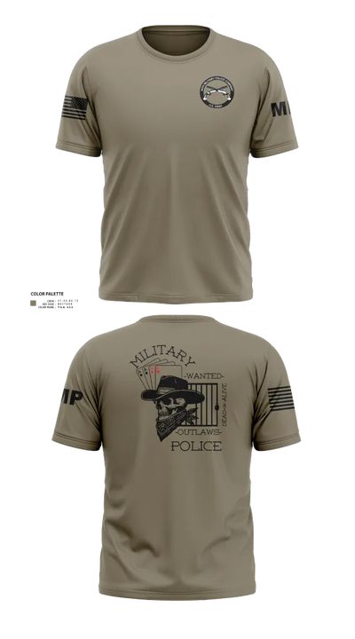 3RD PLATOON OUTLAWS Short Sleeve Performance Shirt - 20