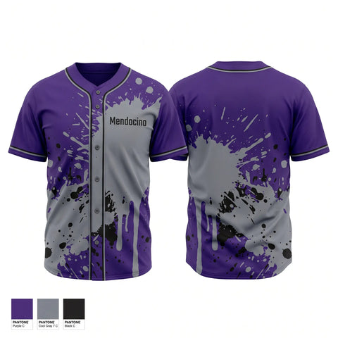 Full Button Baseball Jersey, Mendocino, Baseball, Teamtime, Team time, sublimation, custom sports apparel, team uniforms, spirit wear, spiritwear, sports uniforms, custom shirts, team store, custom team store, fundraiser sports, apparel fundraiser