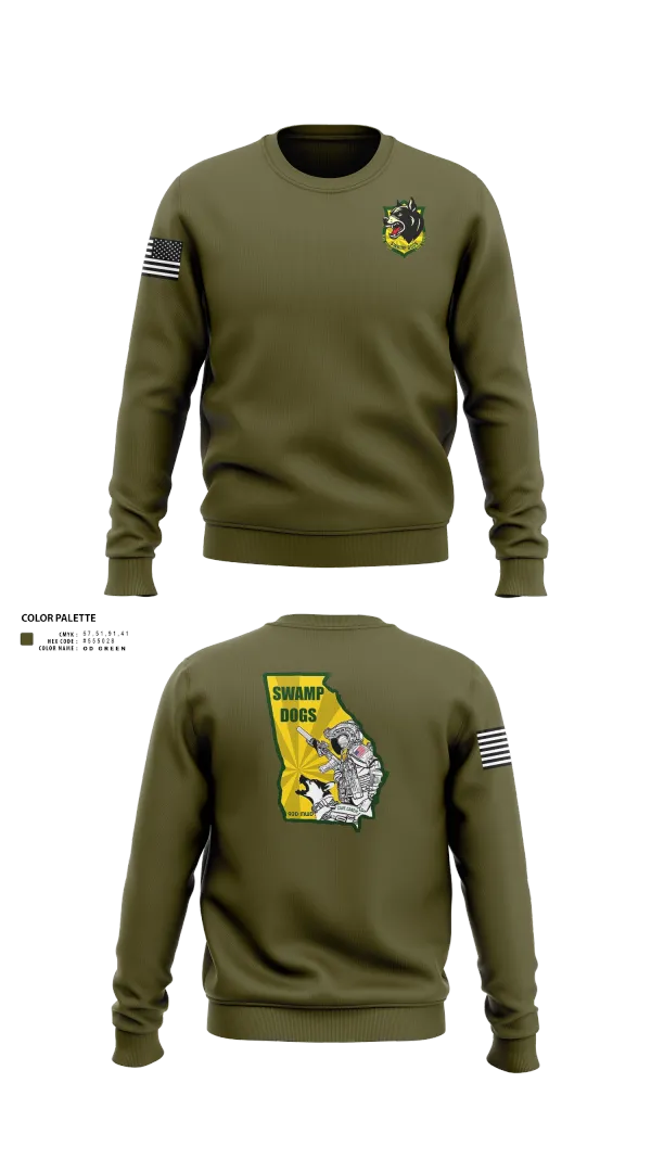 Crew Neck Sweatshirt, 93D MP DET (MWD), , Teamtime, Team time, sublimation, custom sports apparel, team uniforms, spirit wear, spiritwear, sports uniforms, custom shirts, team store, custom team store, fundraiser sports, apparel fundraiser