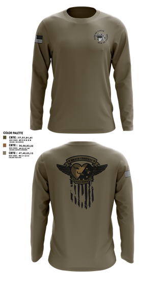 Long Sleeve Performance Shirt, B/4-3 Assault Helicopter Battalion, , Teamtime, Team time, sublimation, custom sports apparel, team uniforms, spirit wear, spiritwear, sports uniforms, custom shirts, team store, custom team store, fundraiser sports, apparel fundraiser