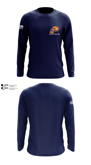 Long Sleeve Performance Shirt, South Puget strike team, , Teamtime, Team time, sublimation, custom sports apparel, team uniforms, spirit wear, spiritwear, sports uniforms, custom shirts, team store, custom team store, fundraiser sports, apparel fundraiser
