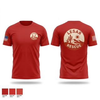 Short Sleeve Performance Shirt, LESAR RESCUE, EMS/EMT, Teamtime, Team time, sublimation, custom sports apparel, team uniforms, spirit wear, spiritwear, sports uniforms, custom shirts, team store, custom team store, fundraiser sports, apparel fundraiser