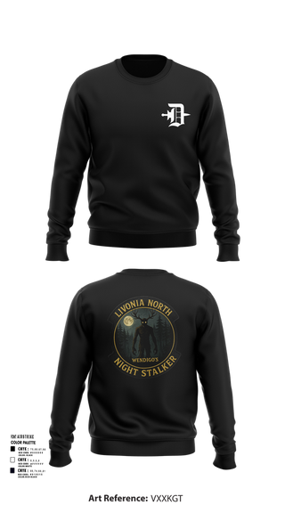Crew Neck Sweatshirt, Livonia North Recruiting Station, , Teamtime, Team time, sublimation, custom sports apparel, team uniforms, spirit wear, spiritwear, sports uniforms, custom shirts, team store, custom team store, fundraiser sports, apparel fundraiser