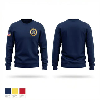 Crew Neck Sweatshirt, New York State University Police at Stonybrook, Police, Teamtime, Team time, sublimation, custom sports apparel, team uniforms, spirit wear, spiritwear, sports uniforms, custom shirts, team store, custom team store, fundraiser sports, apparel fundraiser